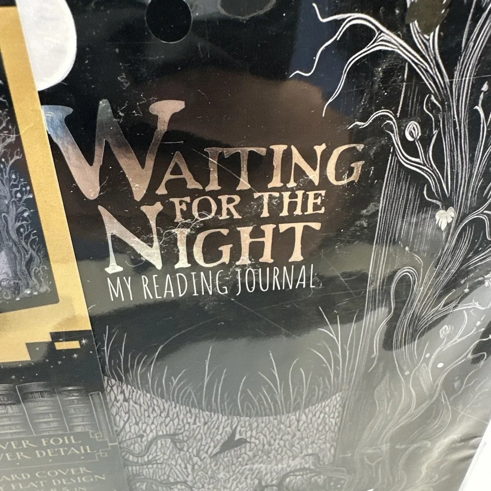 NEW - Waiting For The Night: My Reading Journal by ConQuest Journals